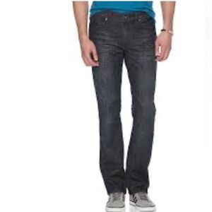 NEW Urban Pipeline MaxFlex straight leg dark wash blue jeans size 18